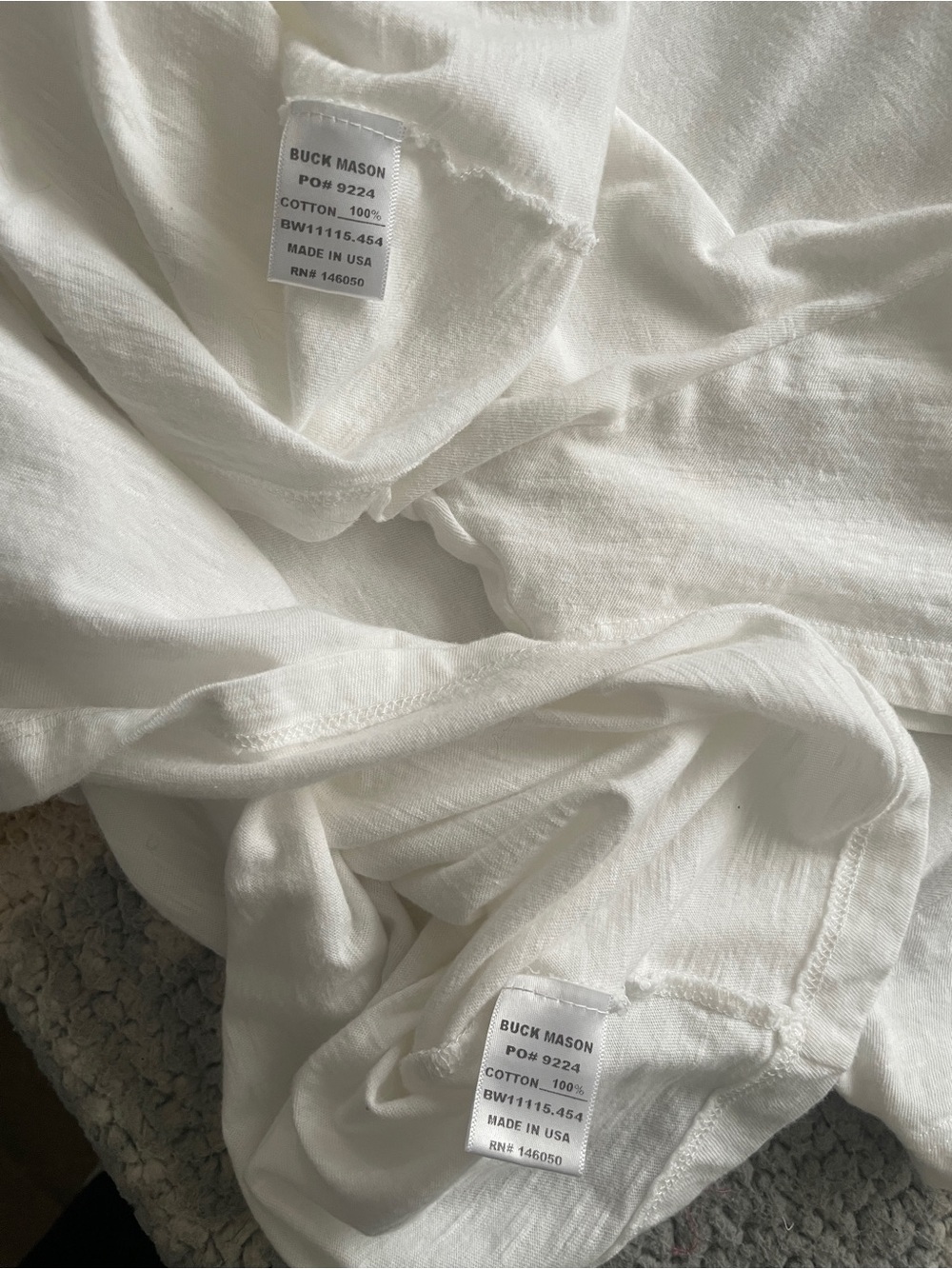 (2) Slub Easy Crew Short Sleeve Tee - Picture 8 of 9